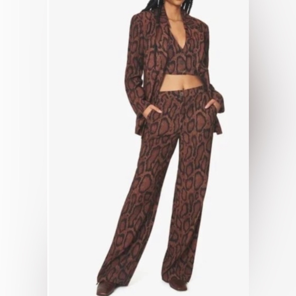 NWT DANIELLE BERNSTEIN WIDE LEG TROUSERS SIZE 16